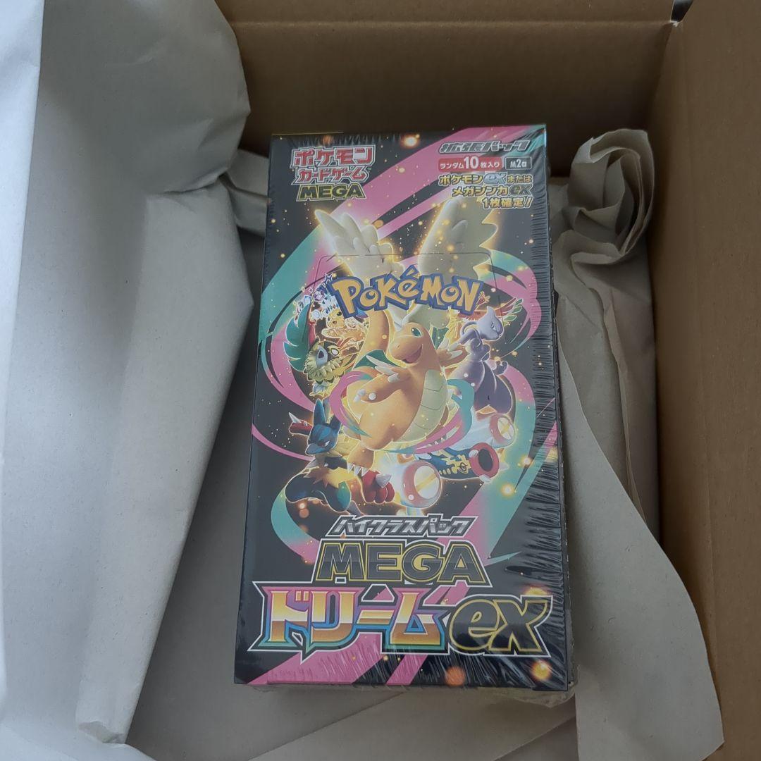 ポケモンカードゲーム MEGA ドリームEX BOX　シュリンク付き