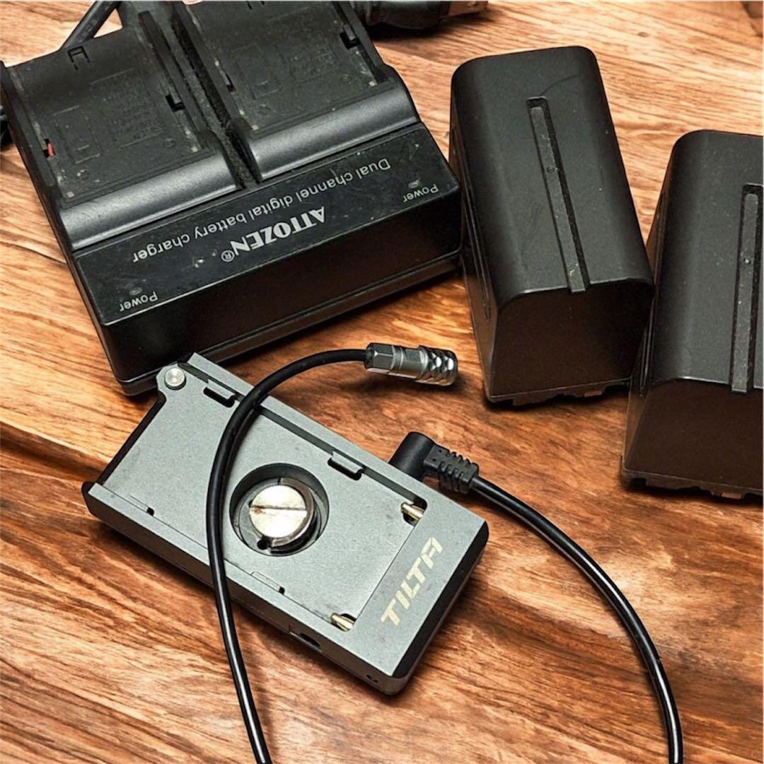 BMPCC リグ備品/モニター/ショットガンマイク/フネ/など