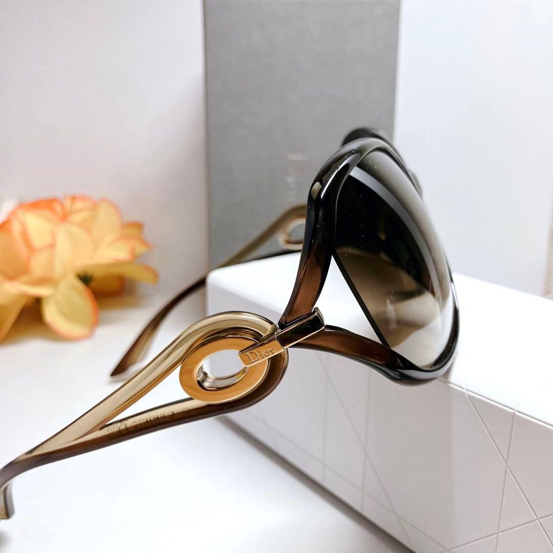 クリスチャンディオール DIORVOLUTE2F サングラス　箱付き　度なし
