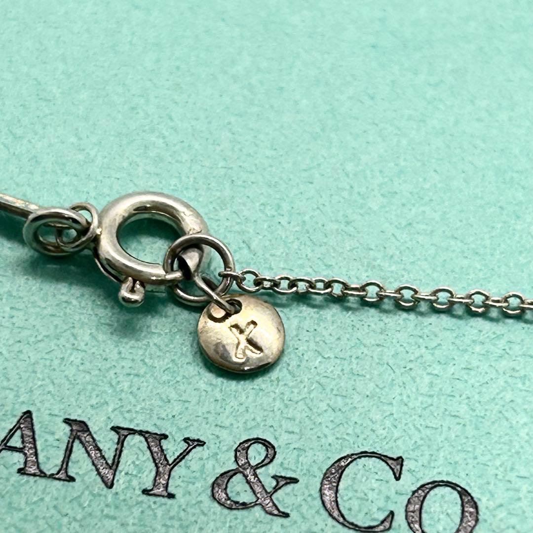 ティファニー❤️ラビングハートアローネックレス AG925矢モチーフ 純正42cm