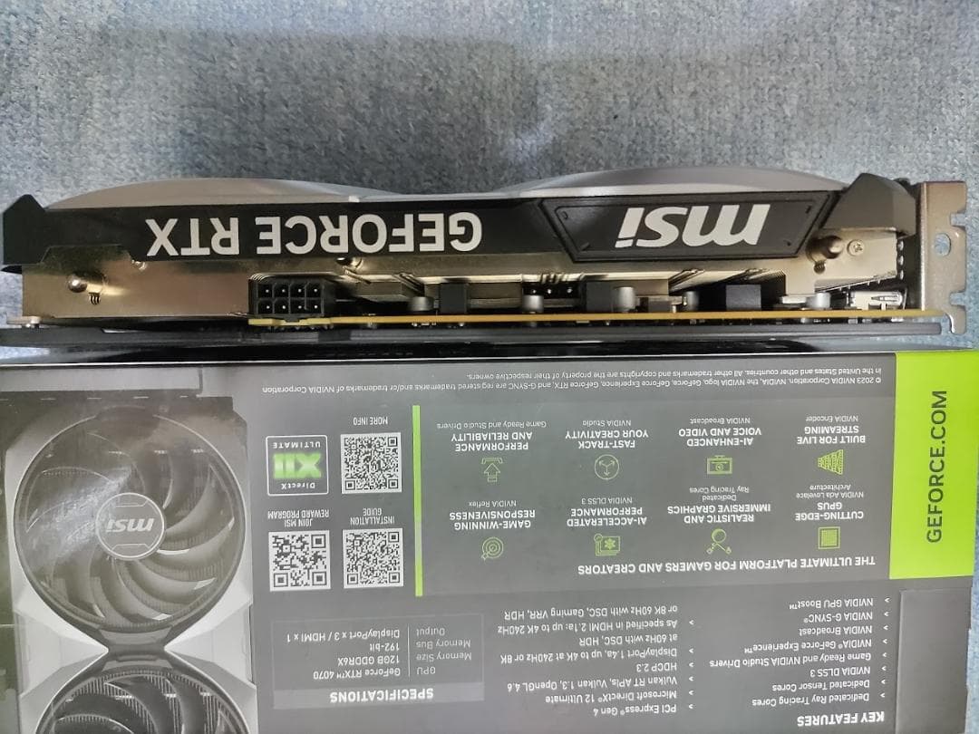 k*読様 MSI GeForce RTX 4070 VENTUS 2X 12G