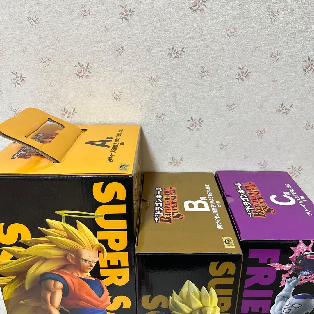 一番くじドラゴンボール　A,B,C賞3体セット　アクリルスタンド3点セット