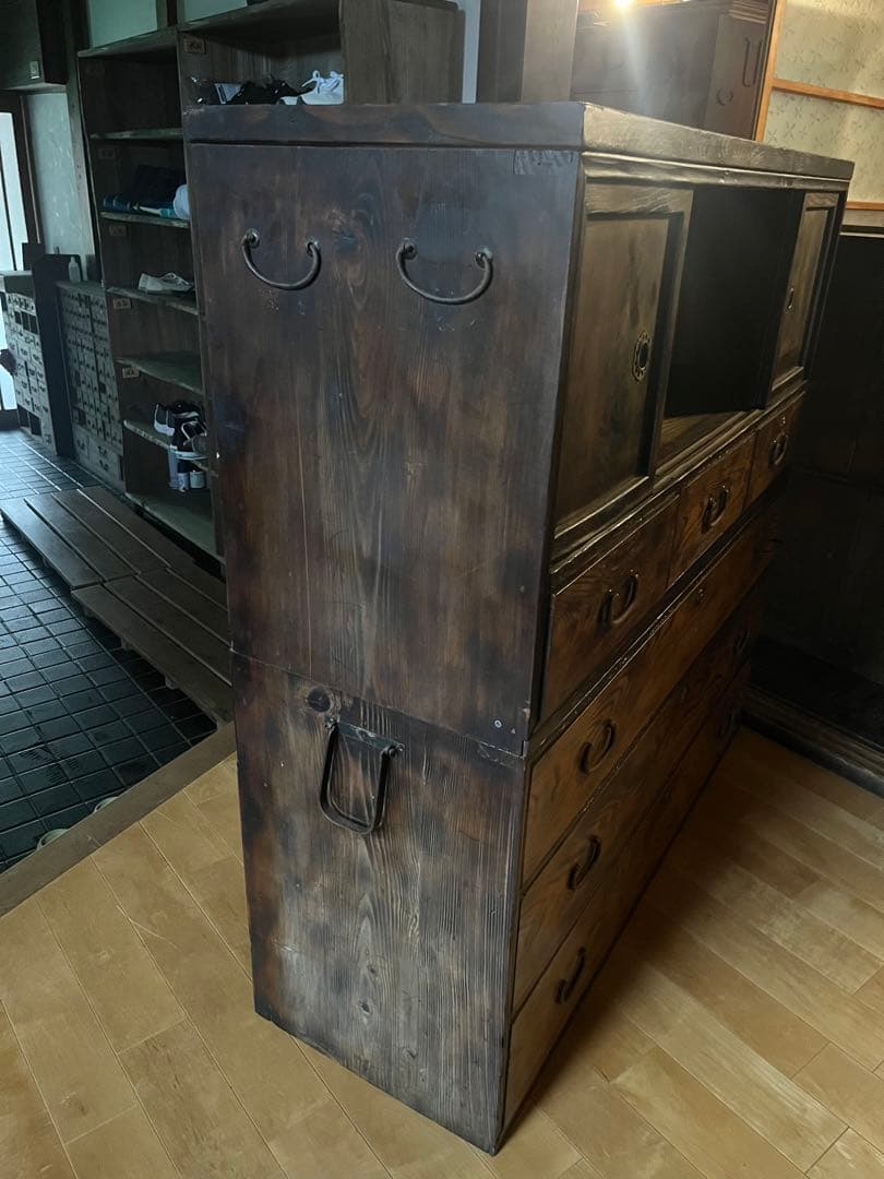 ヴィンテージ　木製　和箪笥　和タンス