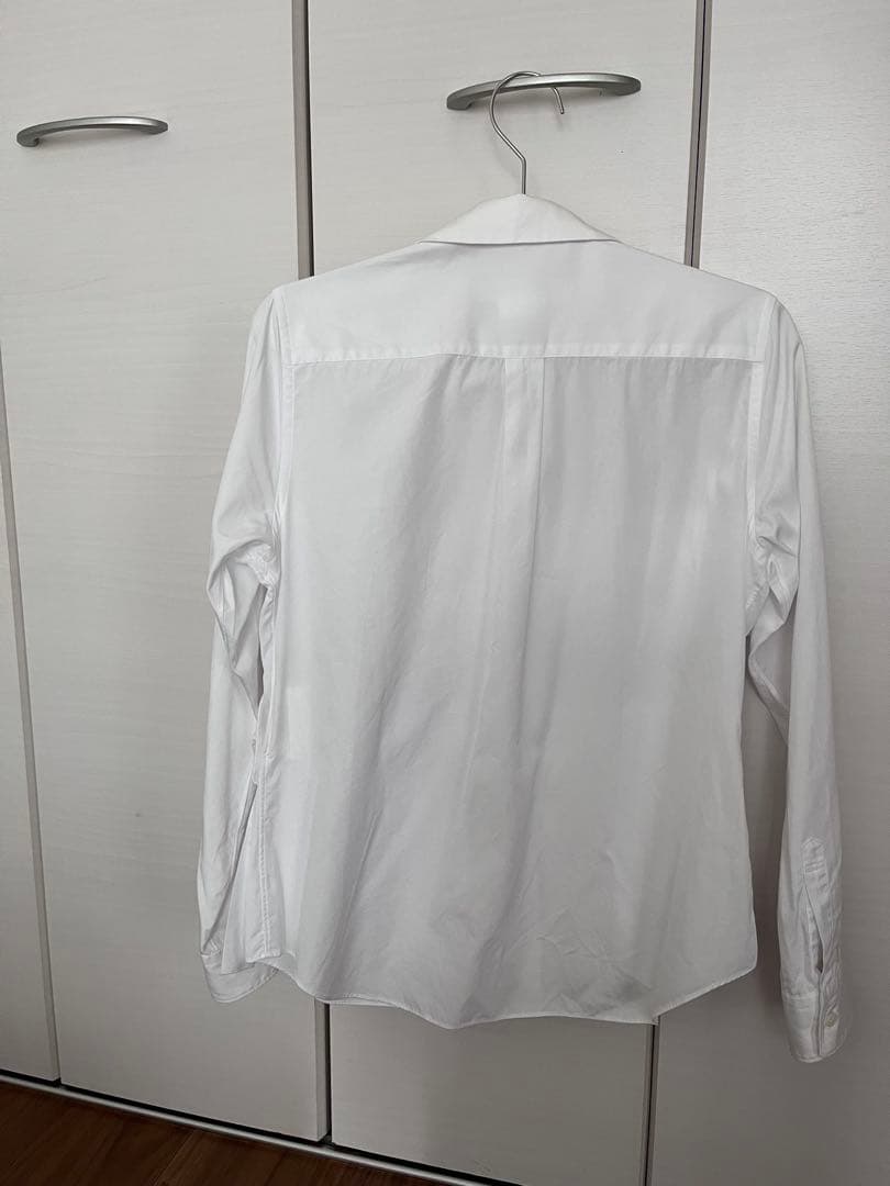 コムデギャルソン　コムデギャルソン　ラウンドカラーフリルシャツ