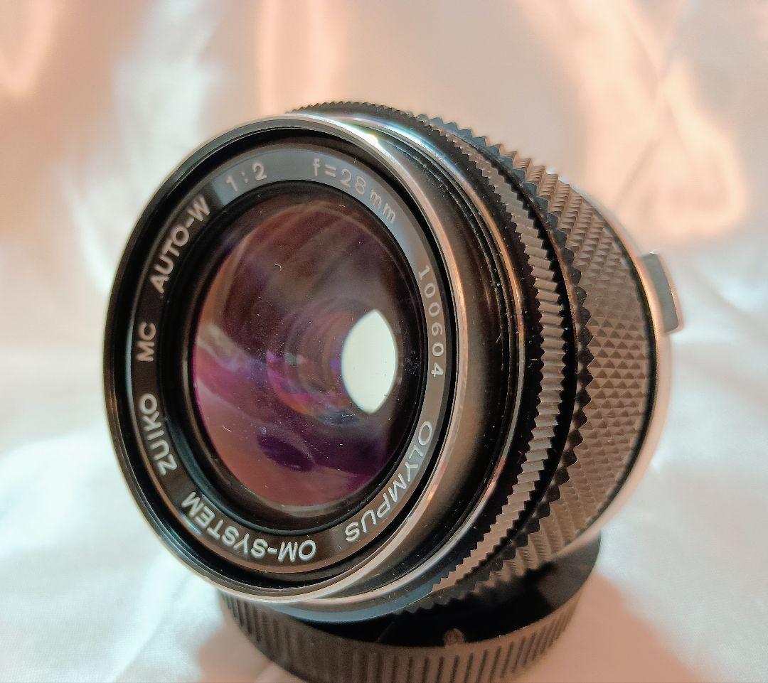 美品！ Olympus OM-System Zuiko 28mm f/2 レンズ