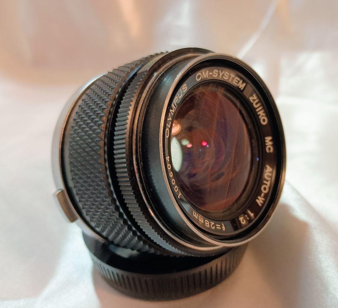 美品！ Olympus OM-System Zuiko 28mm f/2 レンズ