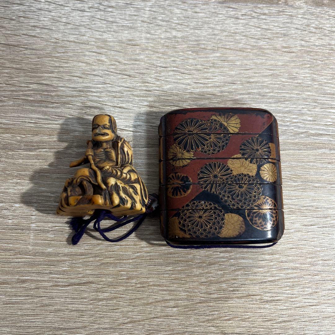 時代蒔絵　印籠