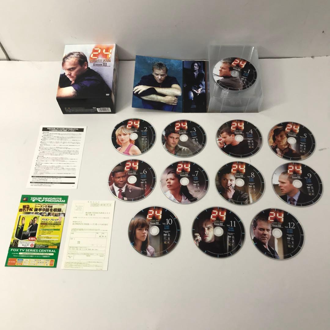 04▢DVD 24 TWENTY FOUR シリーズ DVD IY0522-8