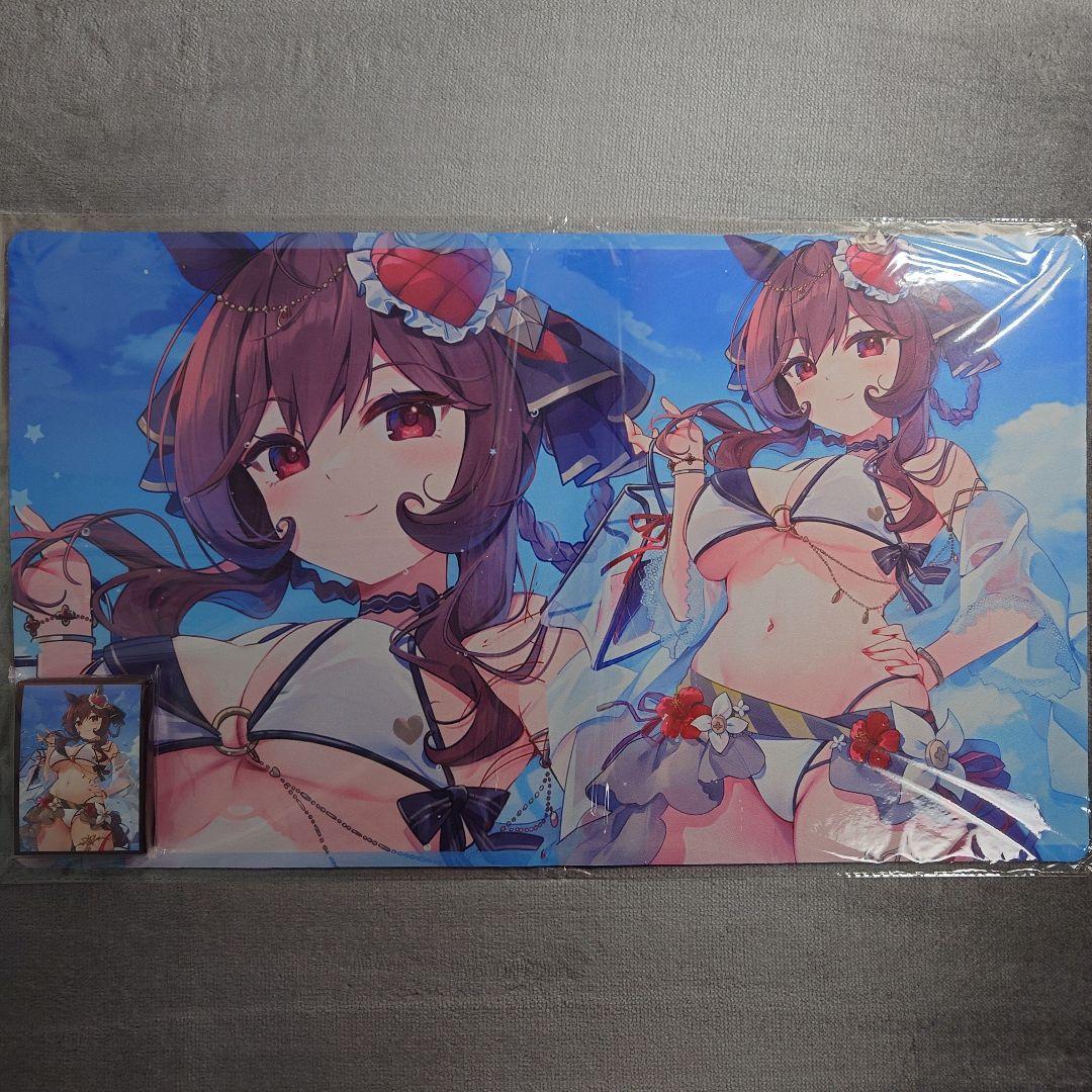 α1 ウマ娘 水しぶき&水着 ジェンティルドンナ スリーブ&プレイマット