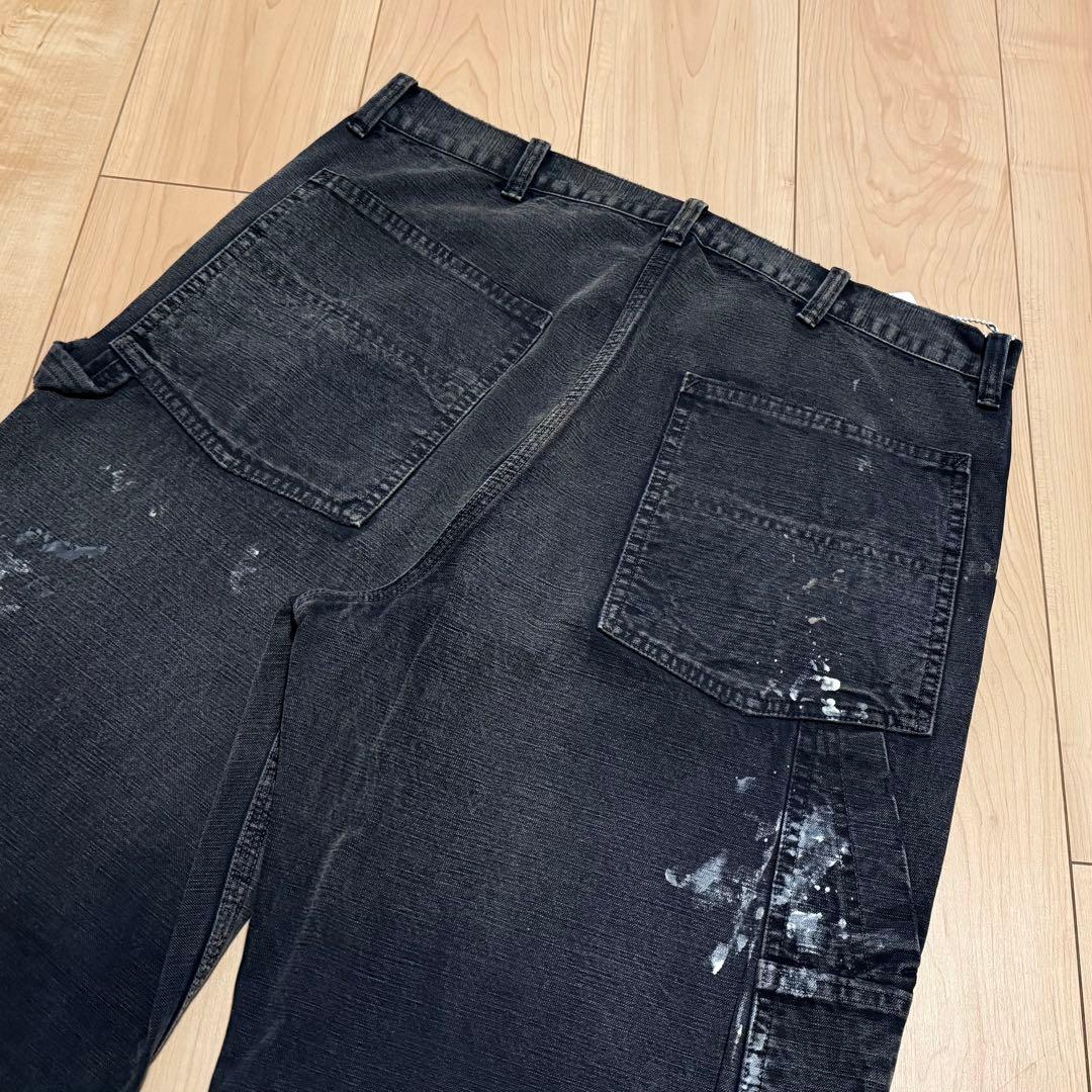 パンツ BOW WOW DUCK PAINTER PANTS AGED XL BLACK