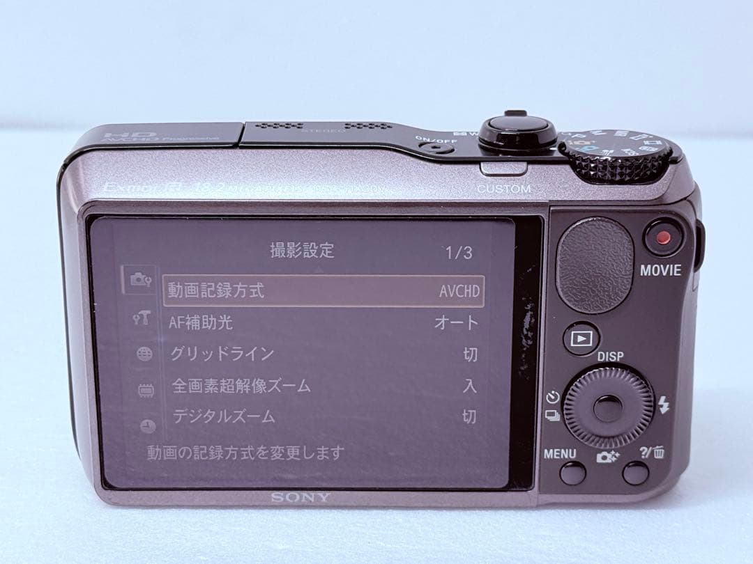 SONY DSC-HX30V 動作確認済 GPS wifi転送可 コンデジ