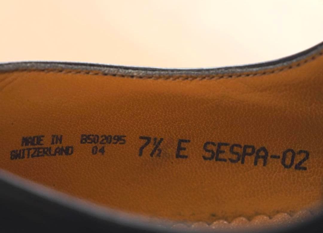 【美品】ヴィンテージ BALLY 内羽根 高級ストレートチップ