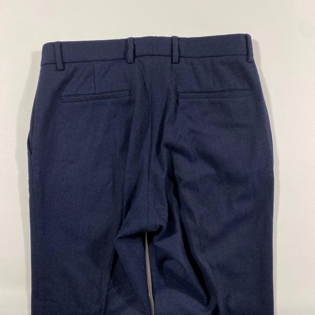 ビューティアンドユース✨サキソニー　セットアップスーツ　ネイビー　ヘリンボーンM