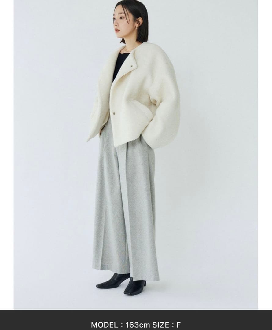 ボアブルゾン　Lagunamoon