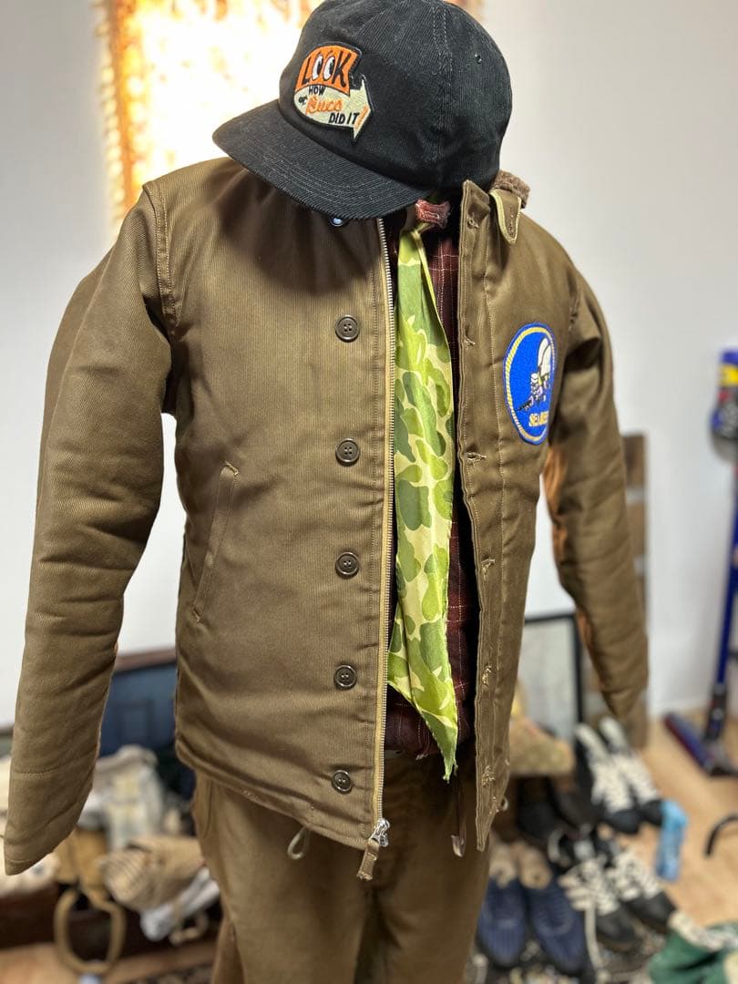 ア*ン様 タグ付　極美品FREEWHEELERS デッキジャケット　フルカスタム