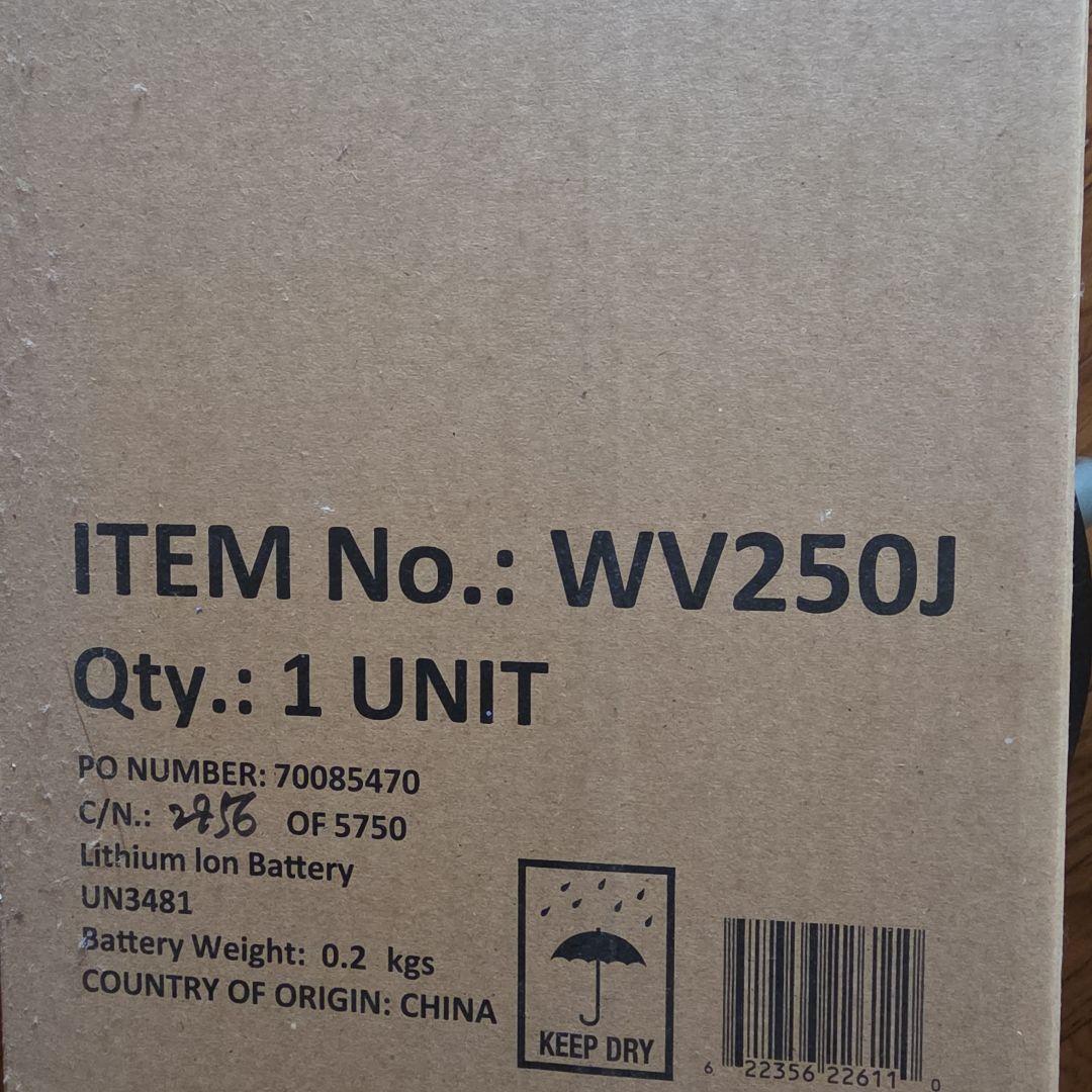 シャーク　WV250J