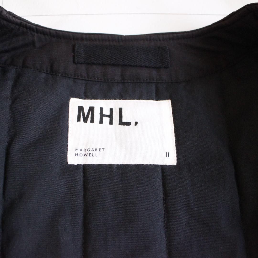 MHL. DRY COTTON TWILL ライナージャケット M ブラック