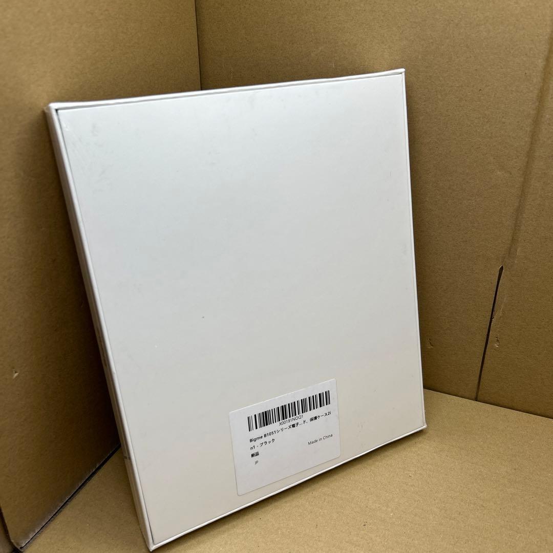 Bigme B1051 タブレット用のキーボード付きケース　ブラック