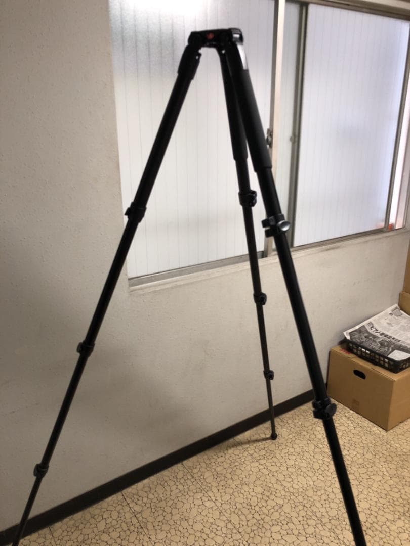 【期間限定再値下げ】マンフロットMVT535AQ三脚、MVH502AHビデオ雲台