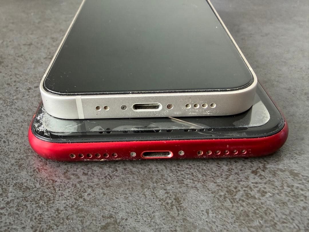 【値下げ】iPhone 13mini, XR 128GB セット