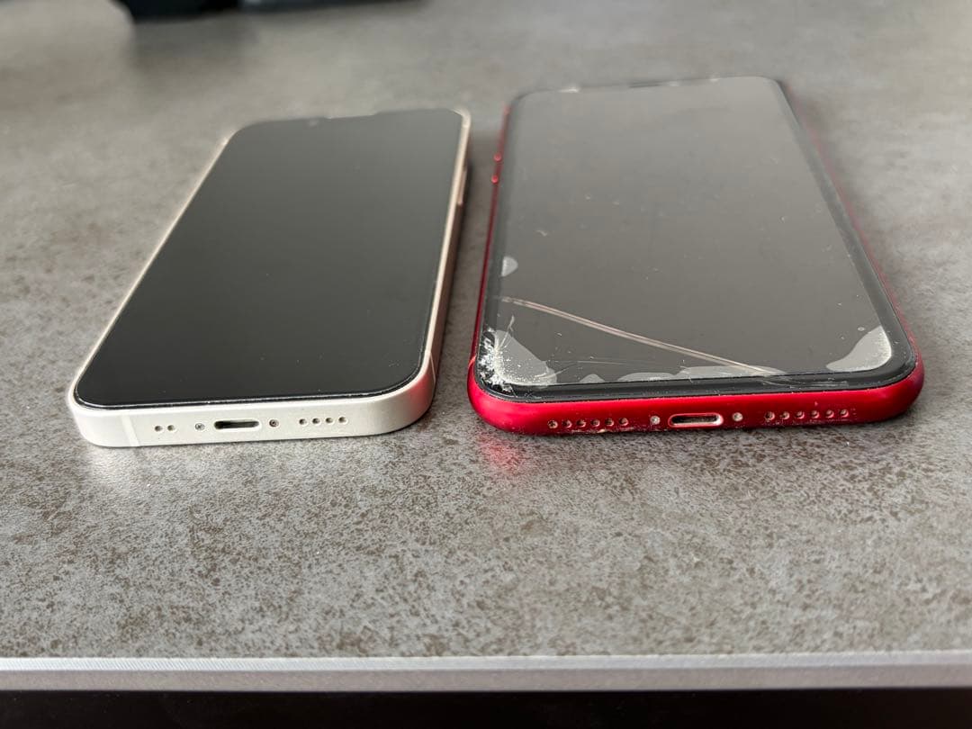 【値下げ】iPhone 13mini, XR 128GB セット