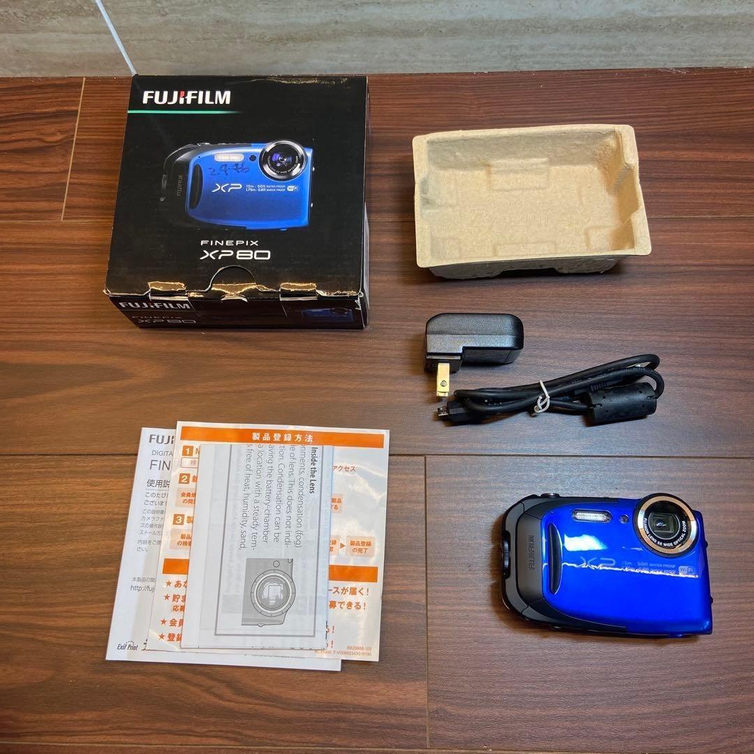 FUJI FILM FinePix XP80 デジカメ ほぼ新品 4635