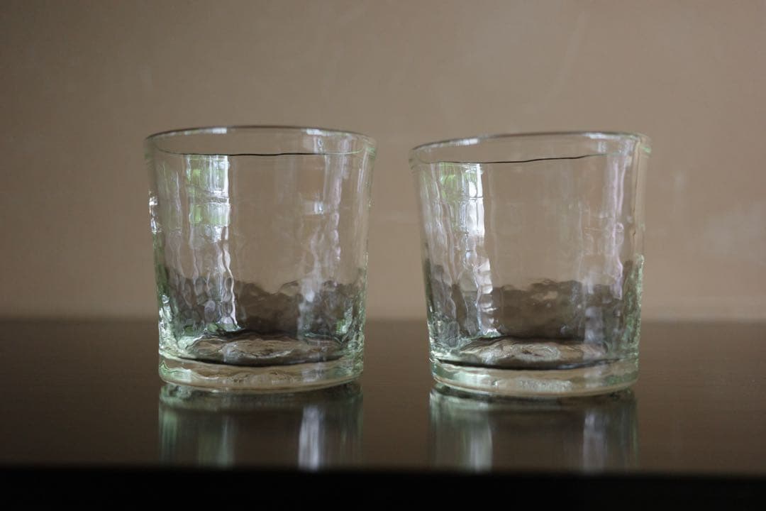 横山秀樹 倉コップ ロックグラス 高さ低め 2個セット
