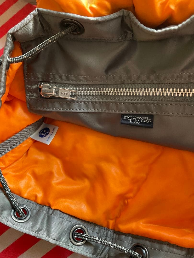 PORTER タンカー　シルバーグレー