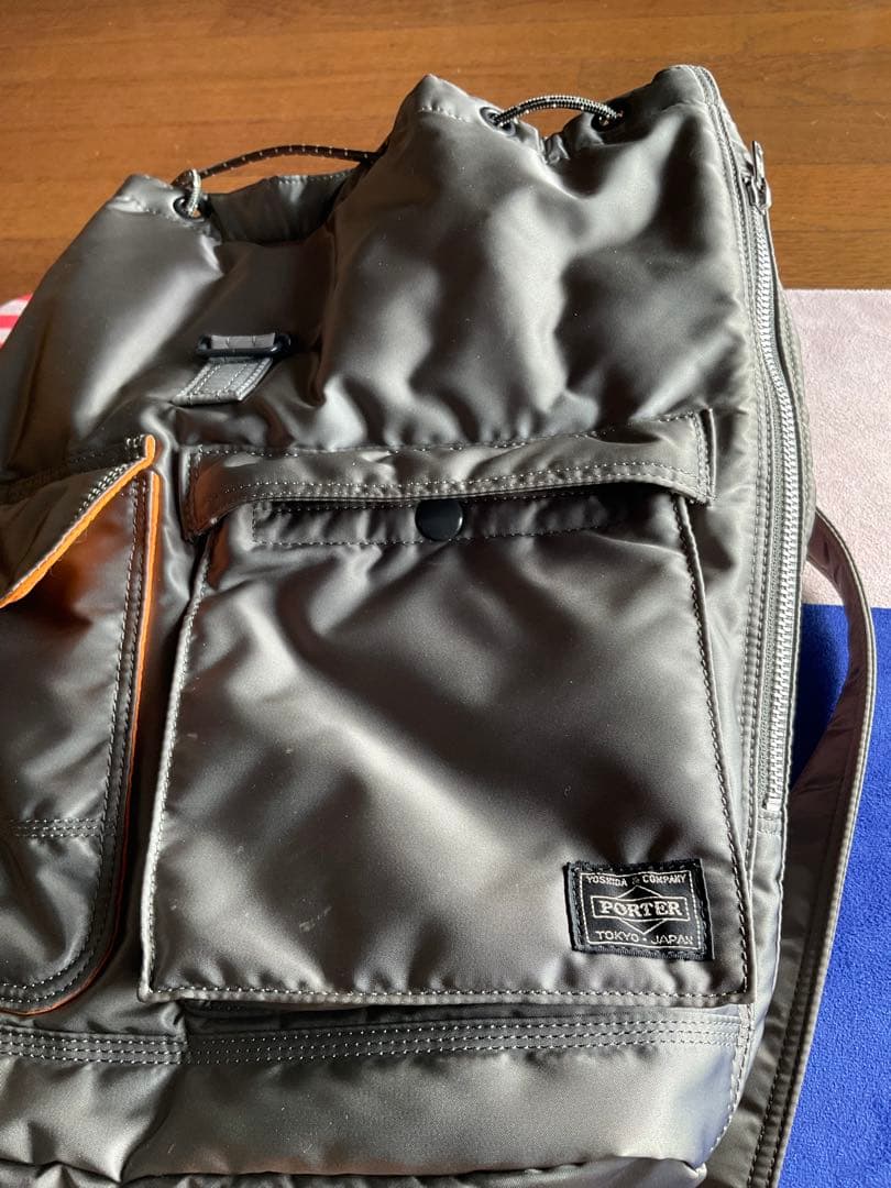 PORTER タンカー　シルバーグレー