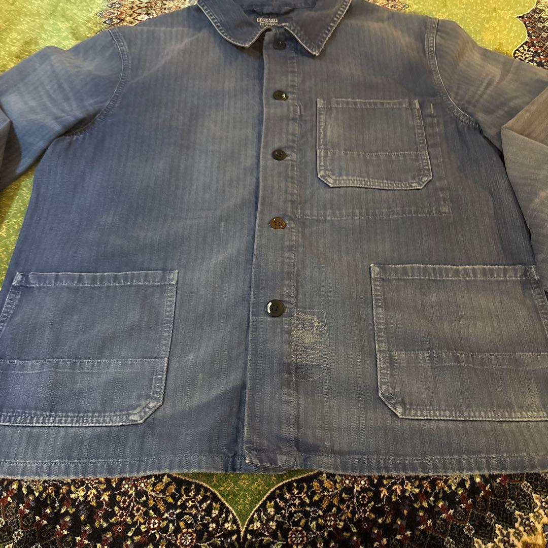 Polo by Ralph Lauren カバーオール Lサイズ ダークブルー