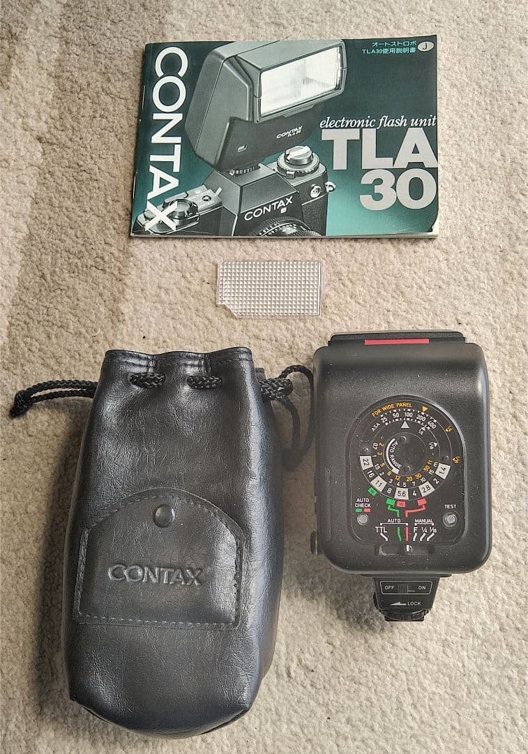 コンタックス　TLA30 オートストロボ(自動調光)