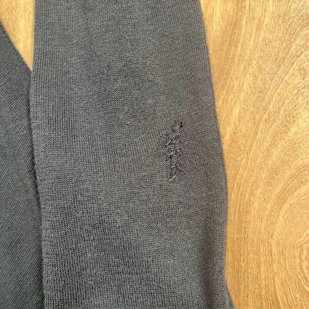 Jean Paul Gaultier 90sアシンメトリー フリンジカーディガン