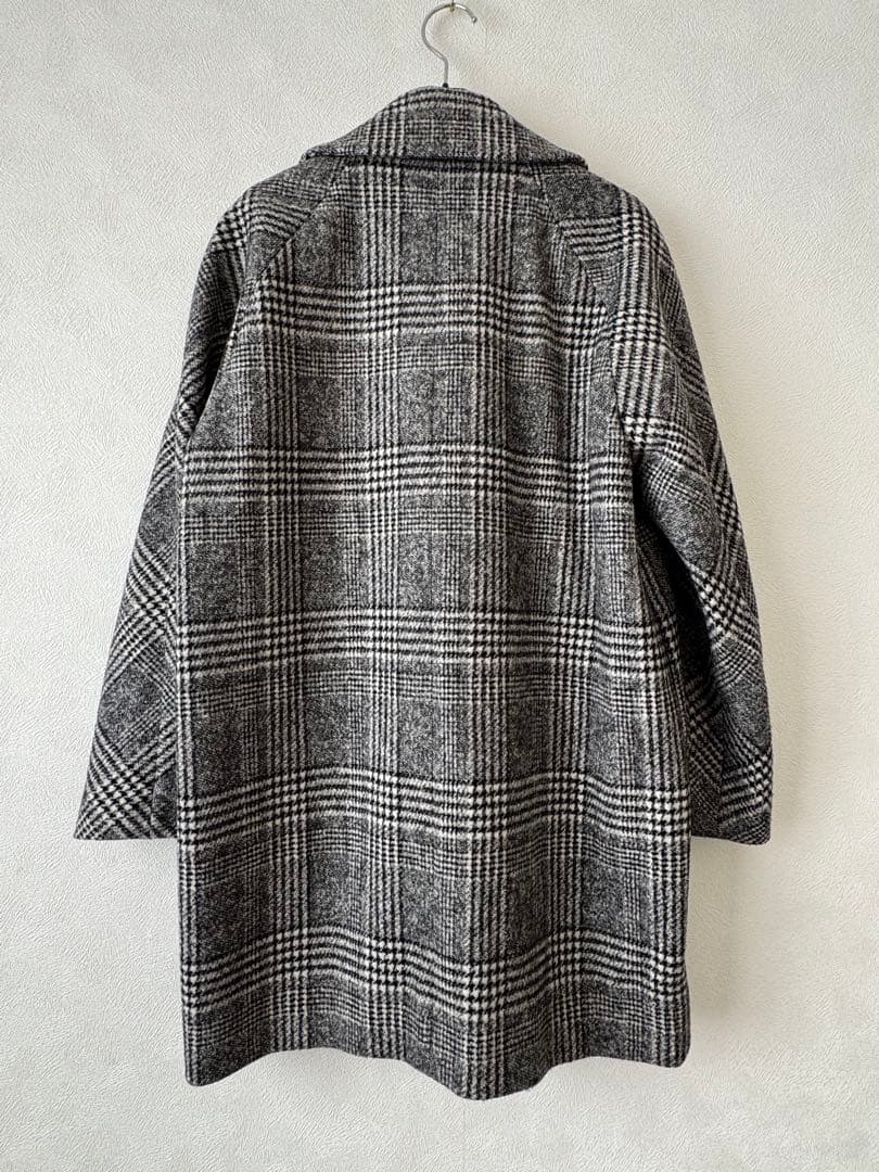 値下げ　TOMORROWLAND collection チェックダブルコート