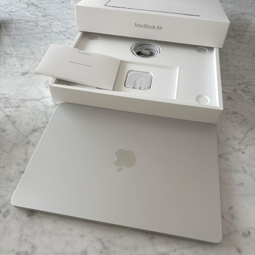 【超美品】512GB*13インチMacBook Air*シルバー*M4チップ
