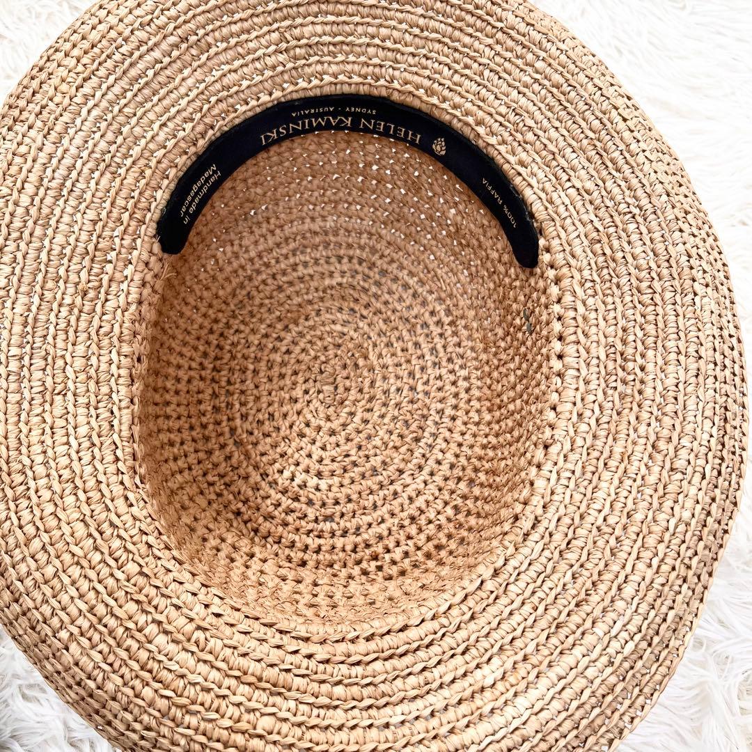 ヘレンカミンスキー　ラフィア　ハット　プロバンス8