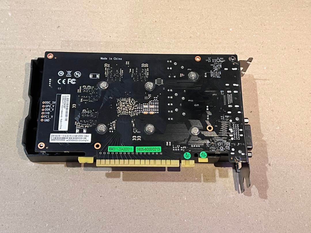 動作良好　GTX1650 4GB GDDR6