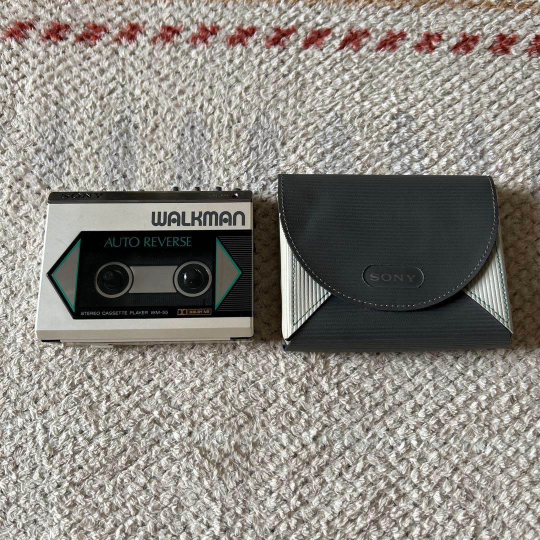 ミ*ン様 SONY カセットウォークマン WM-55カバー付き