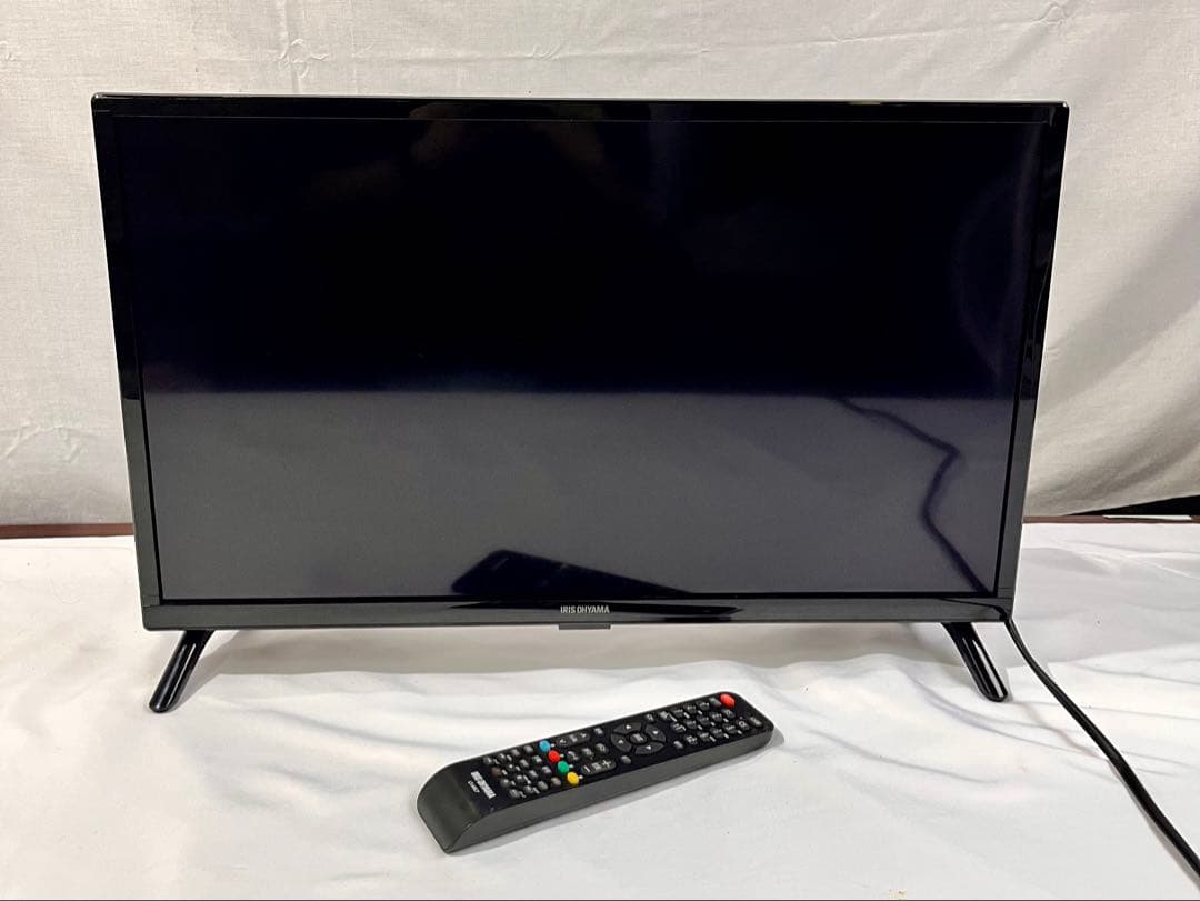 ② アイリスオーヤマ 液晶テレビ 24V型 24WB10 取説・リモコン付き