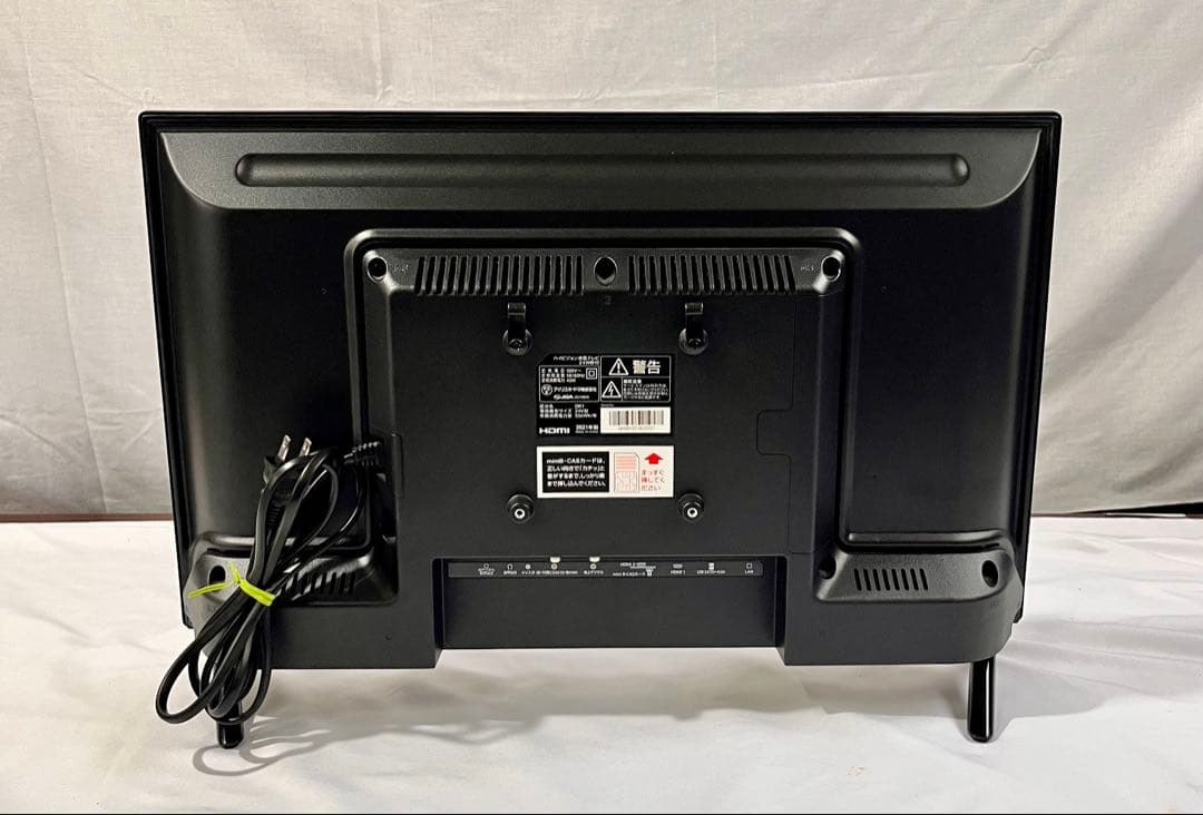 ② アイリスオーヤマ 液晶テレビ 24V型 24WB10 取説・リモコン付き