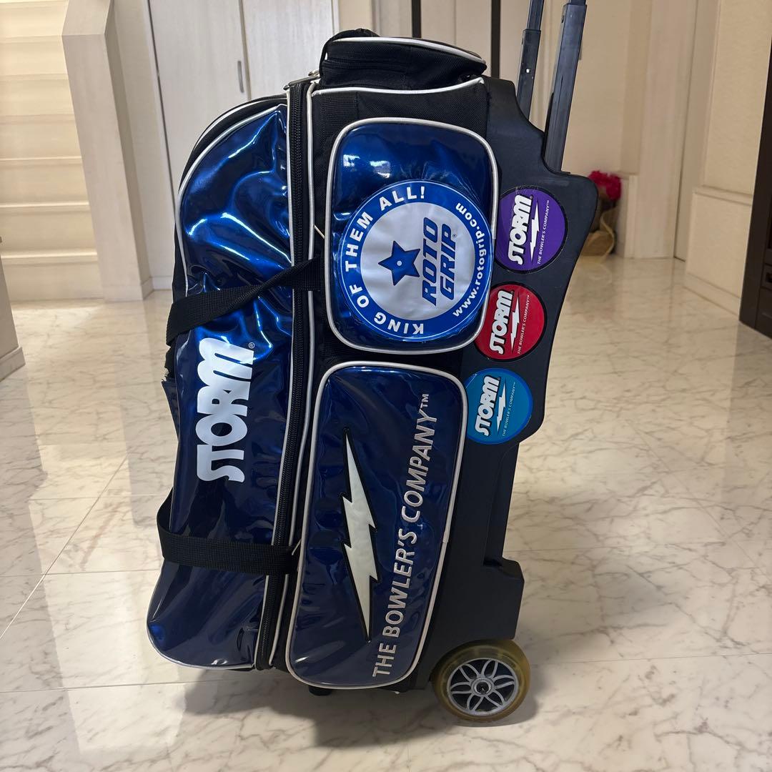 STORM ボウリング用トリプルバッグ キャリー付き