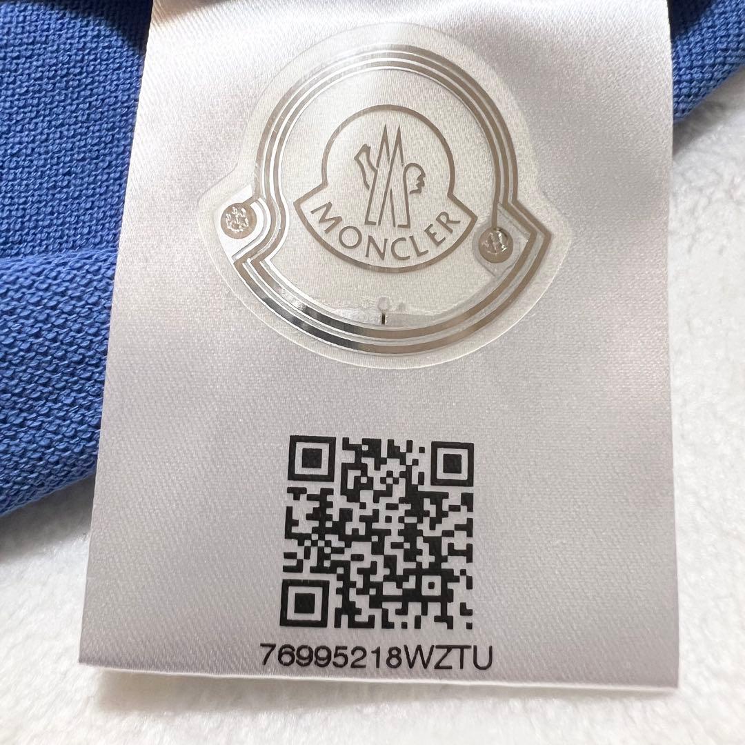 あきいぬ様☆MONCLER モンクレール 半袖ポロシャツ ブルー Sサイズ