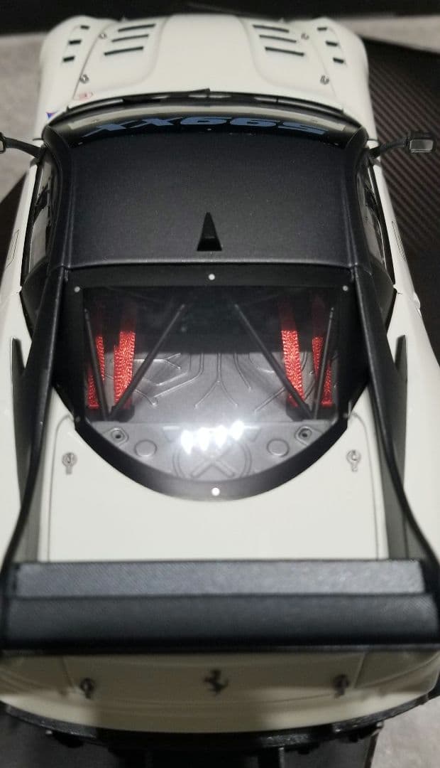 【レア美品】1/18 マテル エリート フェラーリ 599XX EVO