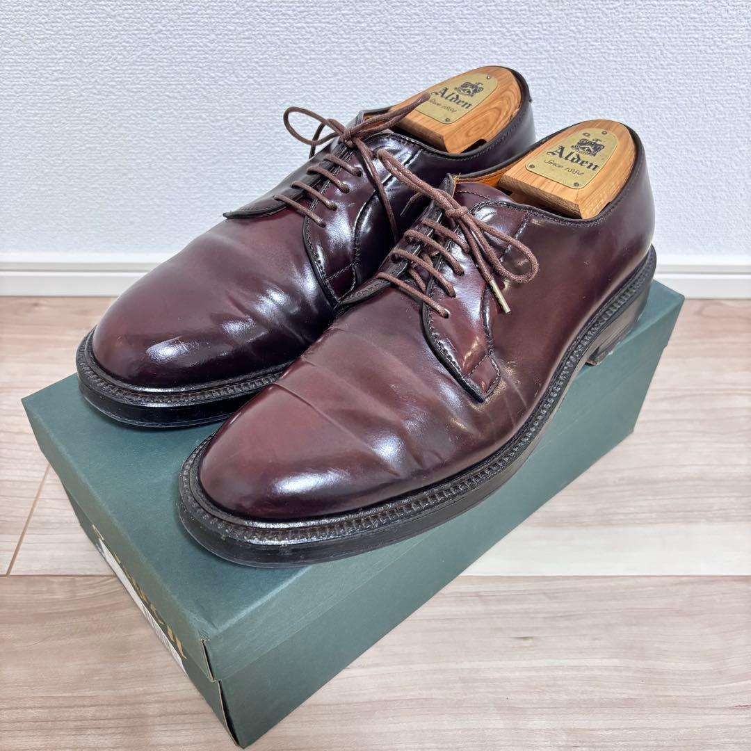 [美品]Alden 990 #8 us8d バーガンディ