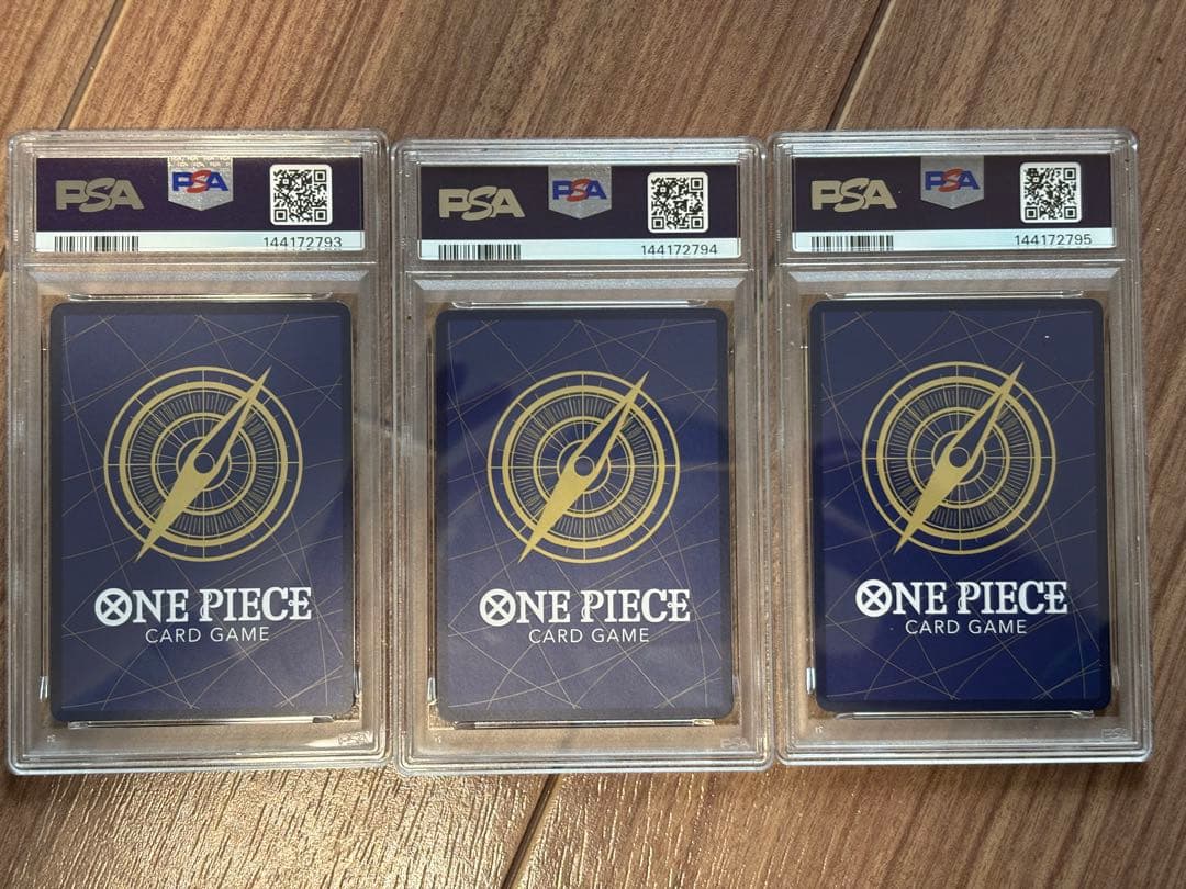【PSA10 連番】　ワンピース　ルフィ　エース　サボ　三兄弟　手配書　SP