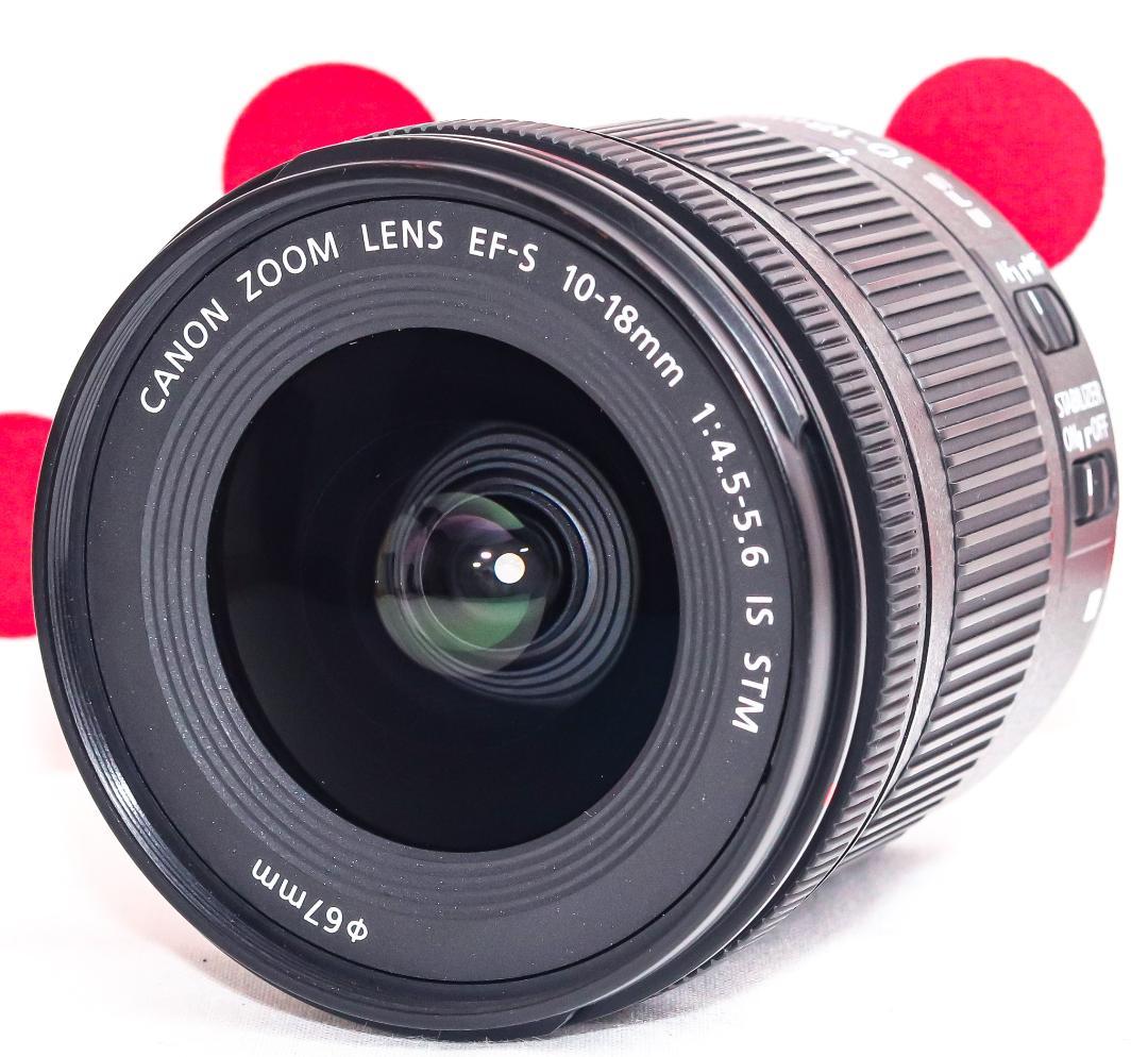 Canon EF-S10-18mm IS STM♡超広角レンズ♡手ぶれ補正機能付