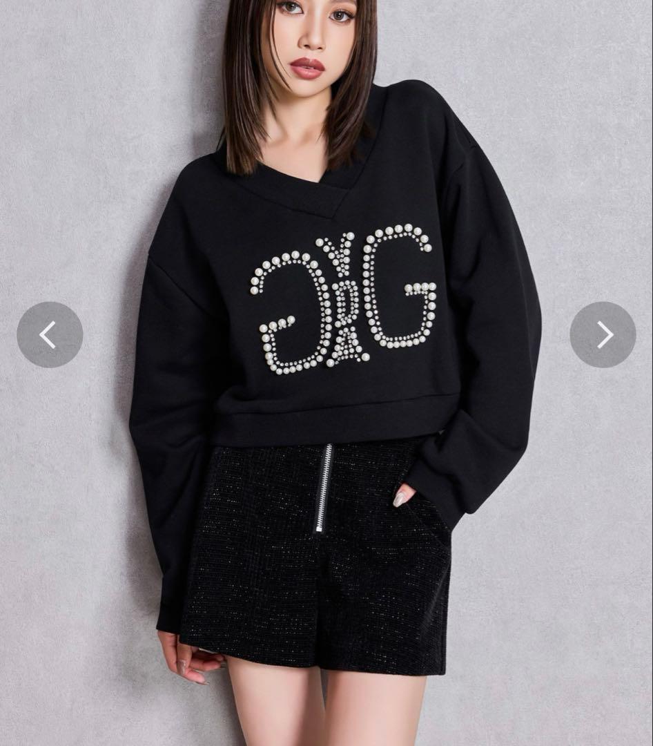 GYDA ジェイダ Symmetry GYDA MIX bijouトップス