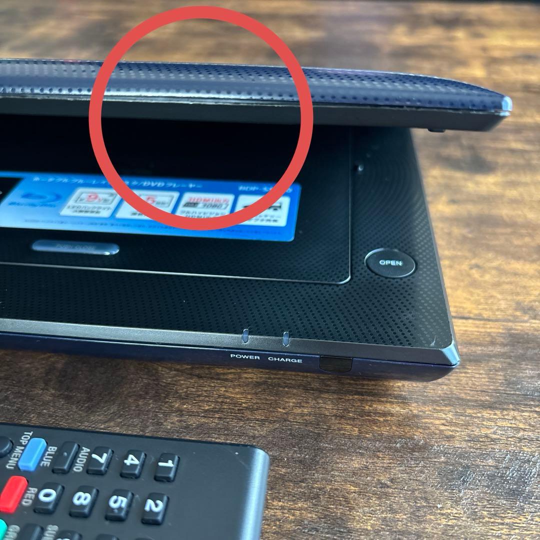 【美品】SONY ポータブルプレーヤー BluRay DVD BDP-SX910