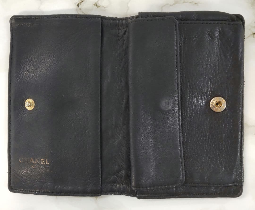 AMT06 シャネル ビコローレ ケース カードケース ココマーク