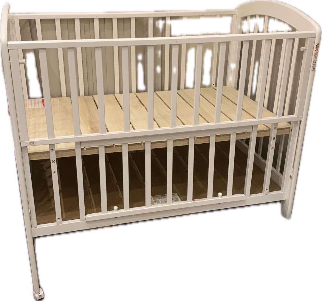 KATOJI ホワイト ベビーベッド