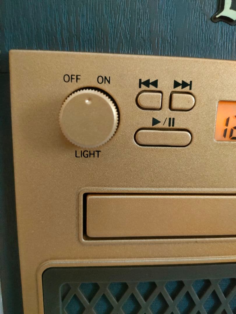 レトロ調 ジュークボックス型 CDプレーヤー ／箱・取説あり／動作確認済